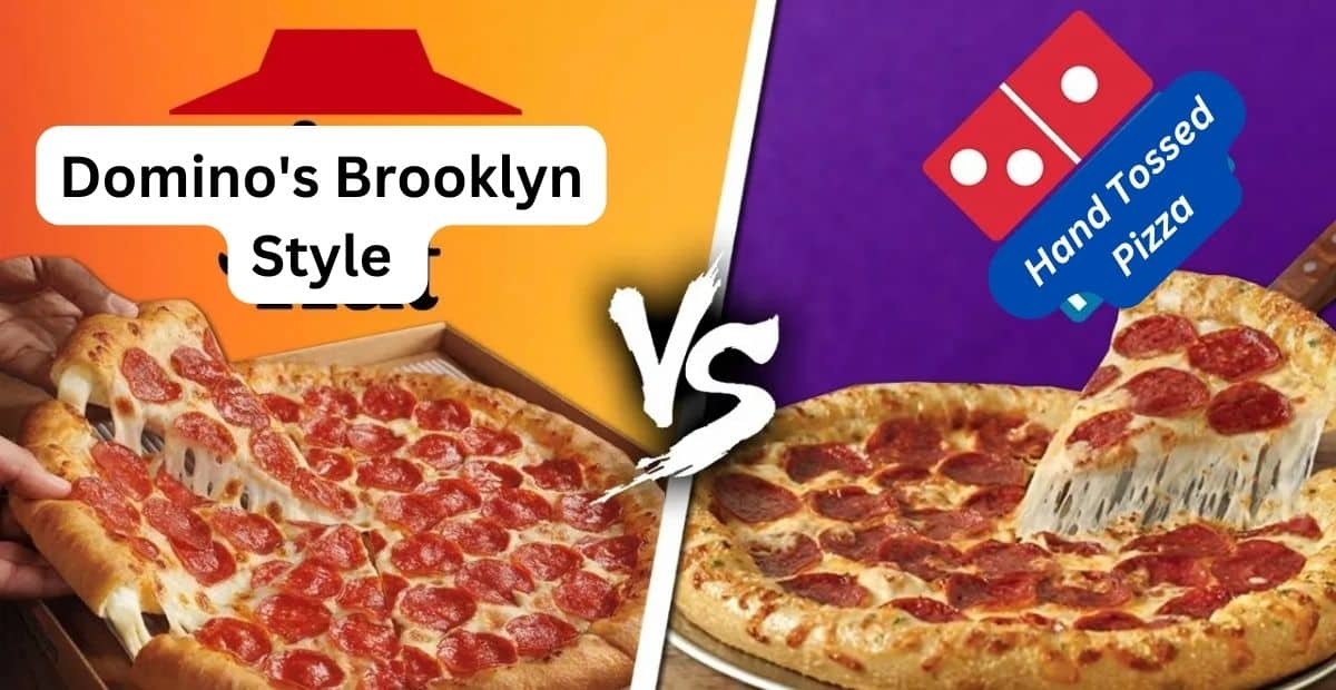 Domino's Brooklyn Style vs. Hand Tossed Pizza