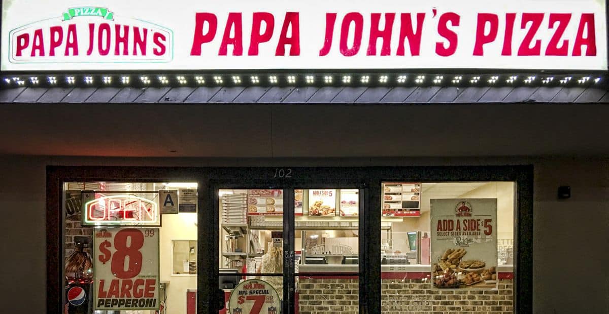 Papa John’s Pizza Sizes